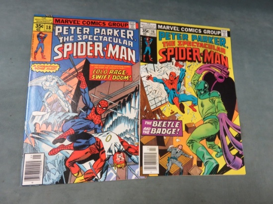 Spectacular Spider-Man Lot (2) High-Grade