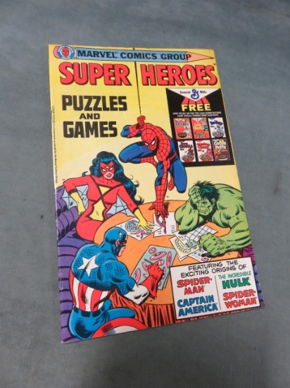 Marvel Puzzles and Games 1979 Premium