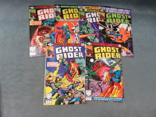 Ghost Rider Bronze Group of (6)