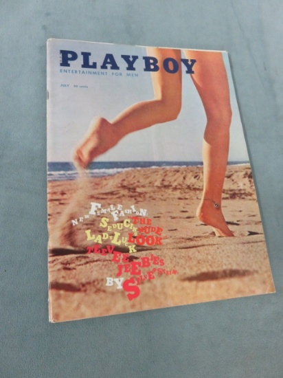 Playboy Magazine July 1960