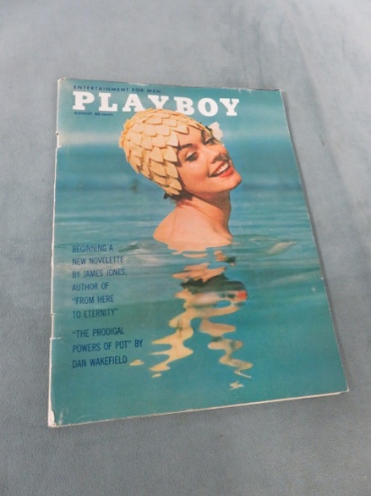 Playboy Magazine August 1962