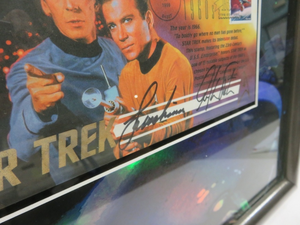 Mr.Spock++2 ++Star Trek Leonard Nimoy +Autogramm+ 