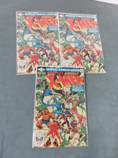 X-Men 1981 Annual Lot of (5)