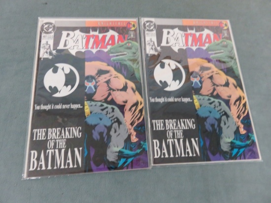 Batman #497/Back Breaker Issue Lot of (2)