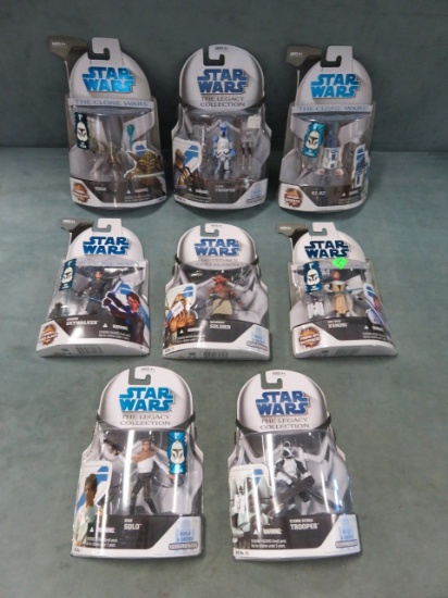 Star Wars Action Figure Lot of (8)