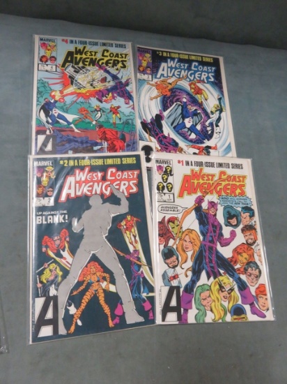 West Coast Avengers 1st Mini Series 1-4