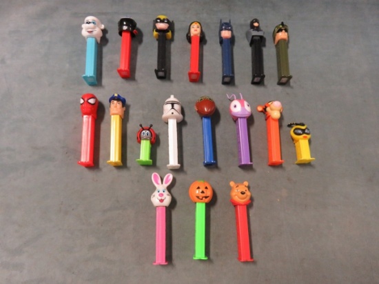 Collectible Pez Dispenser Lot