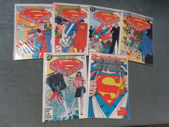Superman Man of Steel (1986) Set 1-6