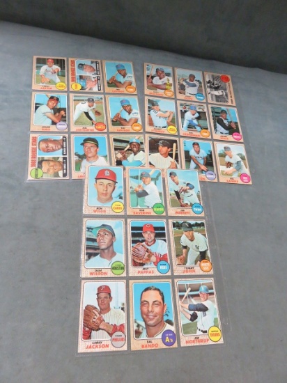 Topps (1968) Baseball Lot of (29)
