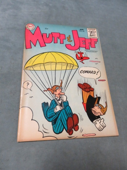Mutt & Jeff #86/1956 Scarce Silver DC