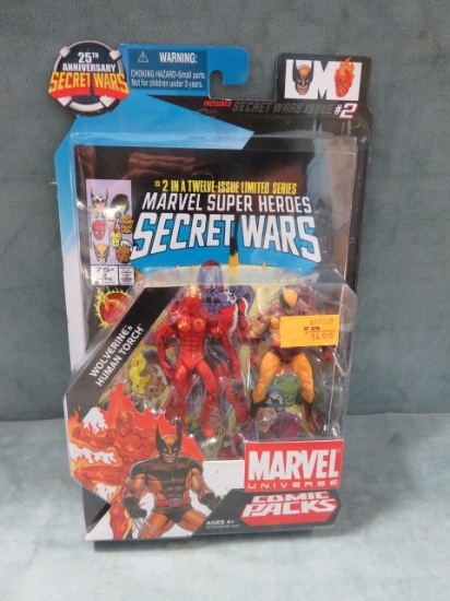 Marvel Universe Figure Set/Comic Packs #2