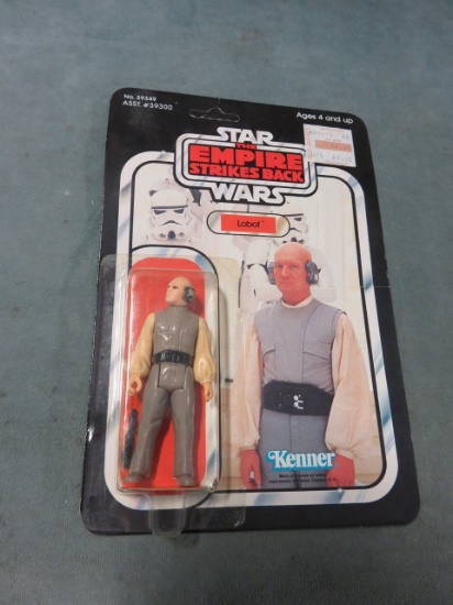 Vintage Star Wars Lobot Figure ESB 1980