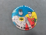 Batman & Robin Society (1966) Pin-Back