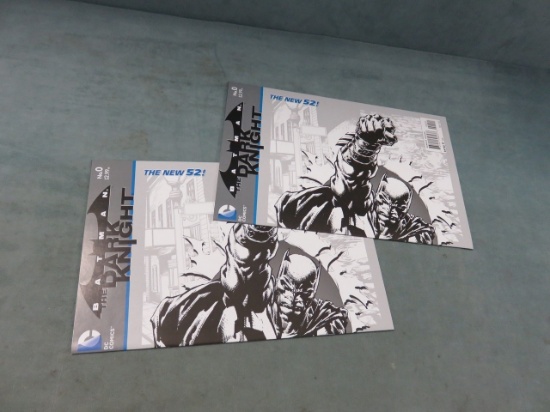 Batman Dark Knight B/W Variant Lot of (2)