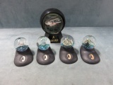 Star Trek Waterglobe Lot of (5)