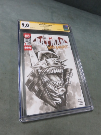 Batman Who Laughs #1 CGC Sig. Series 9.0