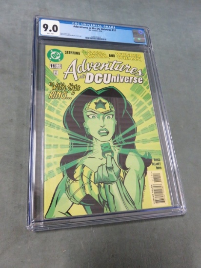 Adventures in the DC Universe #11 CGC 9.0