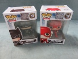 Batman/Flash Funko Pop Figures