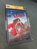 Justice League #1/Signed/Sketch CGC 9.8