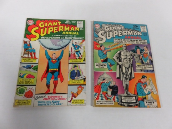 Giant Superman Annual #7-8 Silver Age