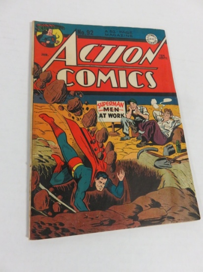 Action Comics #92 (1946) Golden Age Superman