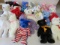 Large Size Beanie Baby Lot of Approx. (25)