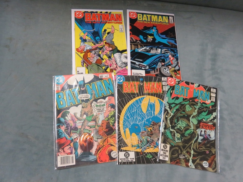 Batman #357-359/408-409 Jason Todd, Croc | Art, Antiques & Collectibles  Collectibles Comic Books | Online Auctions | Proxibid