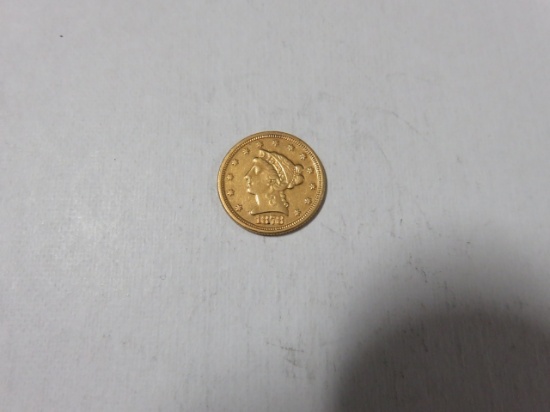 U.S. Gold 1878 $2.50 Coin