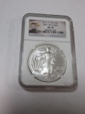 2012 Silver Eagle/1st Release MS70