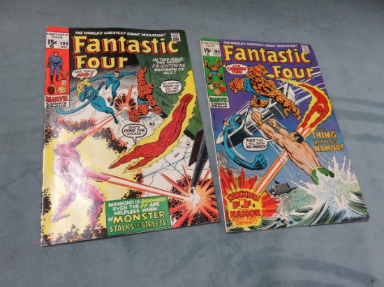 Fantastic Four Silver Lot of (2)