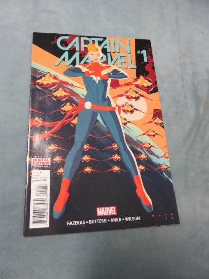 Captain Marvel #1/Anka Variant