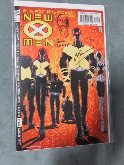 New X-Men #116 Signed/Sketch Edition