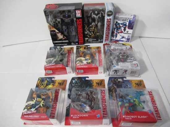 Transformers Figure Lot of 9 NIB!