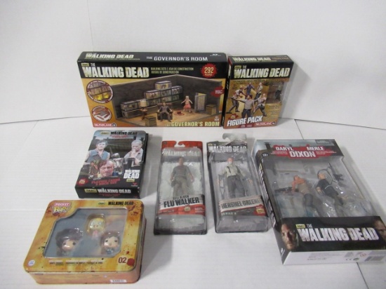The Walking Dead Figure/Toy Lot of 7