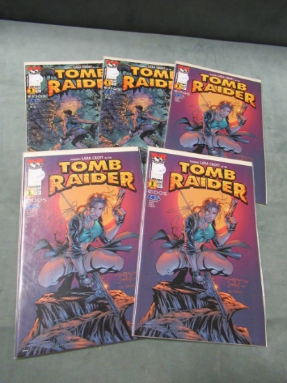 Tomb Raider #1/First Series Lot of (5)