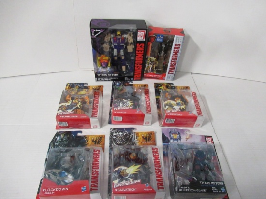 Transformers Figure Lot of 8 NOC!