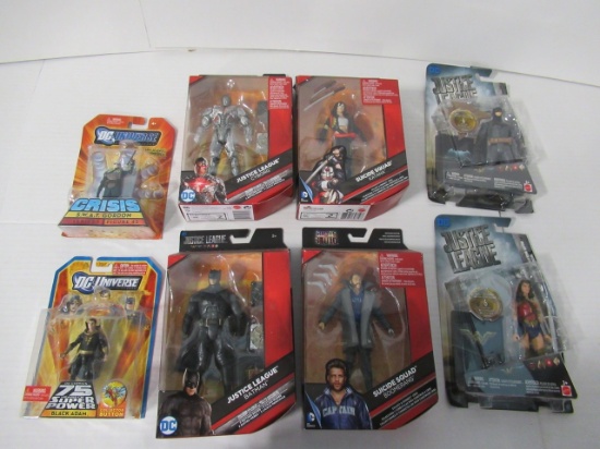 DC Superhero Figure Lot of 8