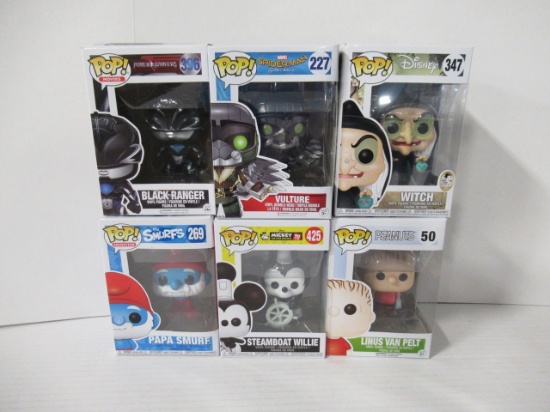 Funko Pop Vinyl Figure Lot of 6 NIB!