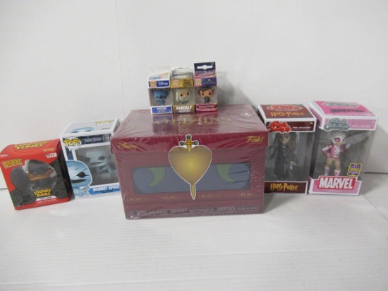 Funko Figure & Treasure Chest Lot of 8