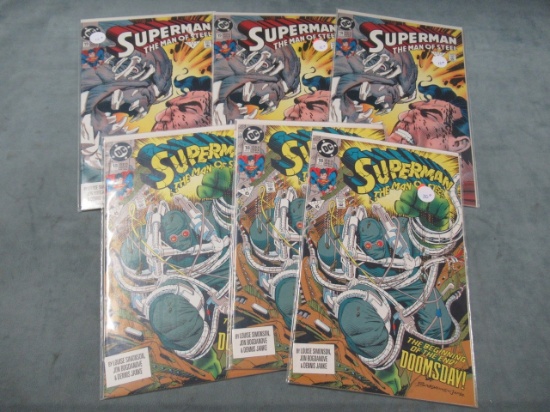 Superman Man of Steel 18-19/Lot of (3) Sets