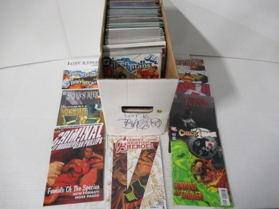 Short Box of Overstock Comics