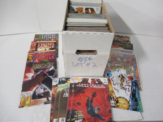 Short Box of Overstock Comics