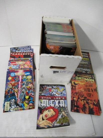 Short Box of Overstock Comics