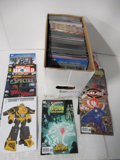 Short Box of Overstock Comics