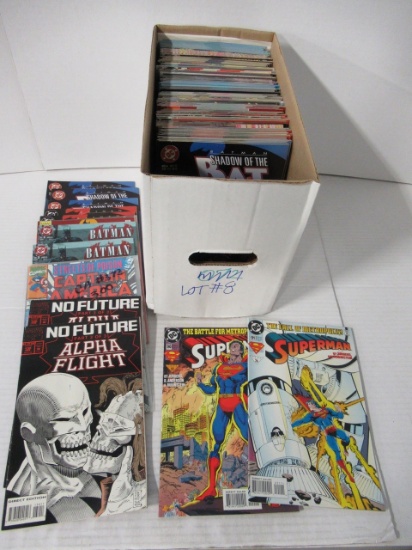 Short Box of Overstock Comics