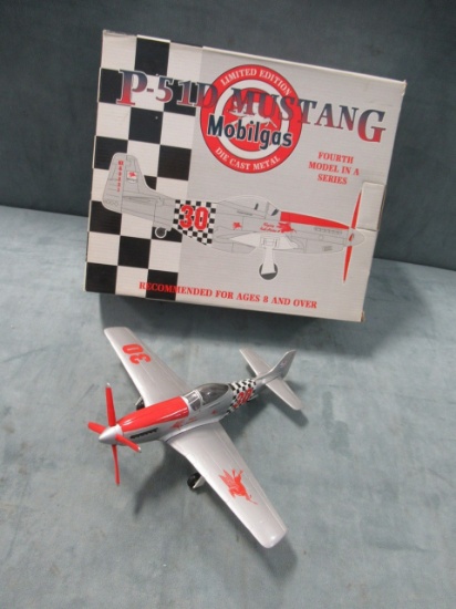 P-51D Mustang Mobilgas Die-Cast Bank