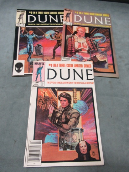 Dune #1-3 (1985) Marvel