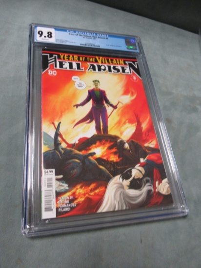 Hell Arisen #3 CGC 9.8/Key!/1st Punchline