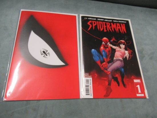 Spider-Man #1 Regular+Variant Covers