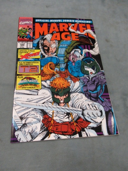 Marvel Age #102/1991/Key X-Force